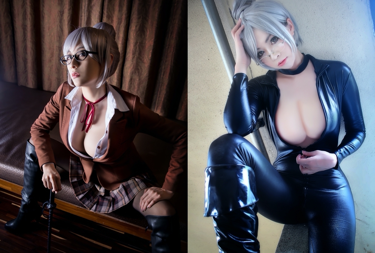 人気作『監獄学園』裏生徒会副会長・白木芽衣子のコスプレ特集