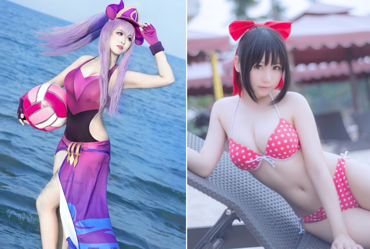 『ラブプラス』『FGO』『マクロスΔ』など水着キャラのコスプレ特集