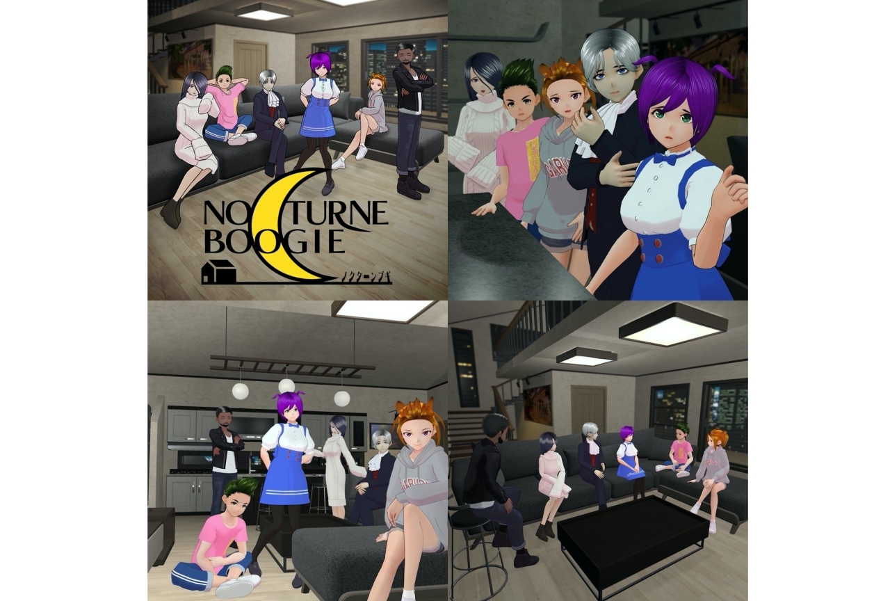 アニメ『ノクターンブギ』森田と純平監督インタビュー