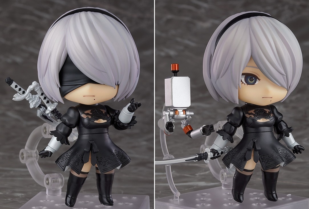 『NieR:Automata』アンドロイド「ヨルハ二号B型（2B）」がねんどろいど化