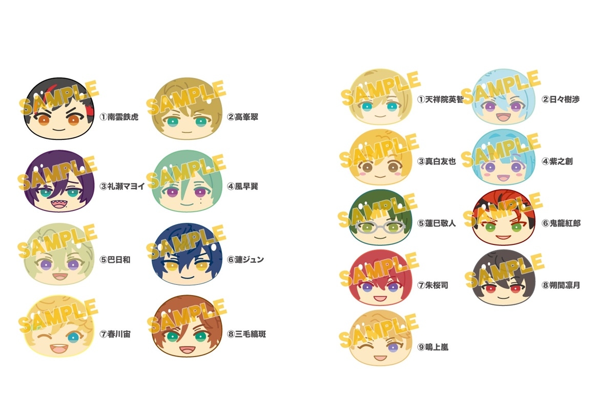 『あんスタ』にぎにぎマスコットねくすと第5弾＆第6弾 登場