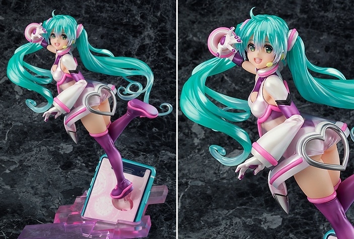 矢吹健太朗 描き下ろし 未来的デザインの初音ミクがフィギュア化