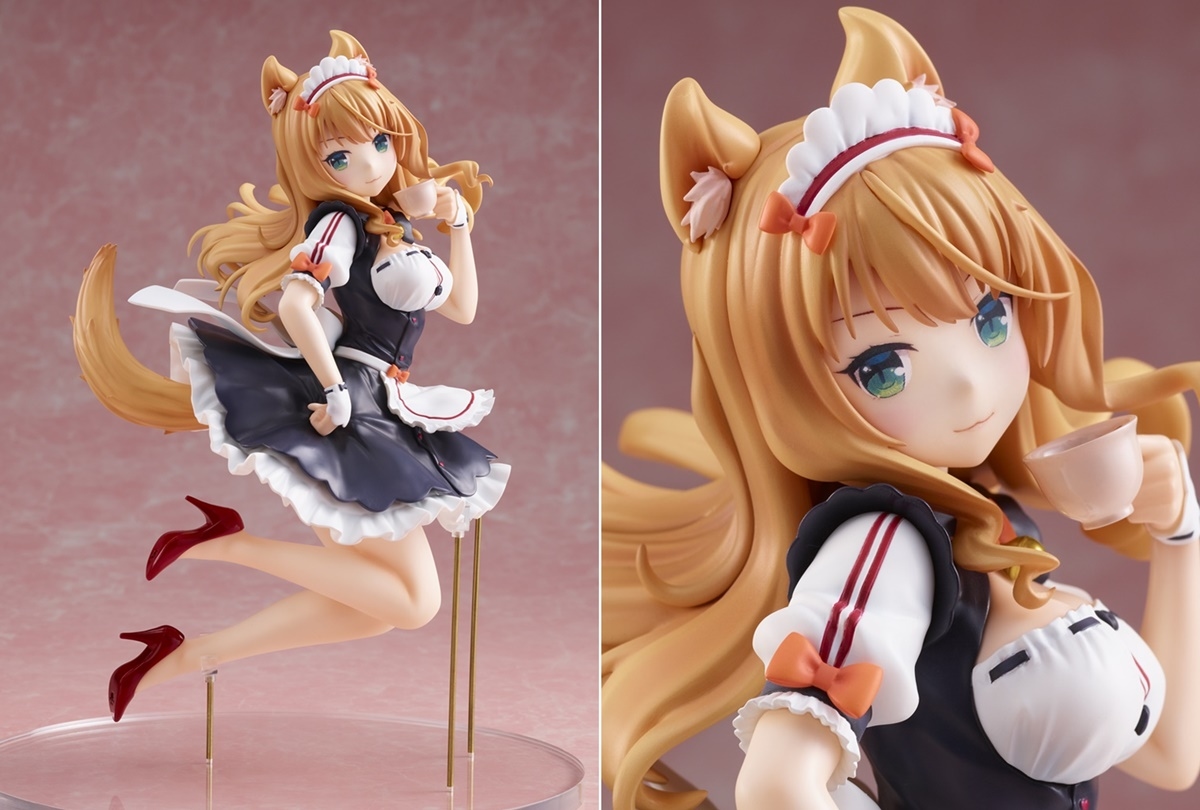 『ネコぱら』ネコ六姉妹の次女「メイプル」がフィギュア化
