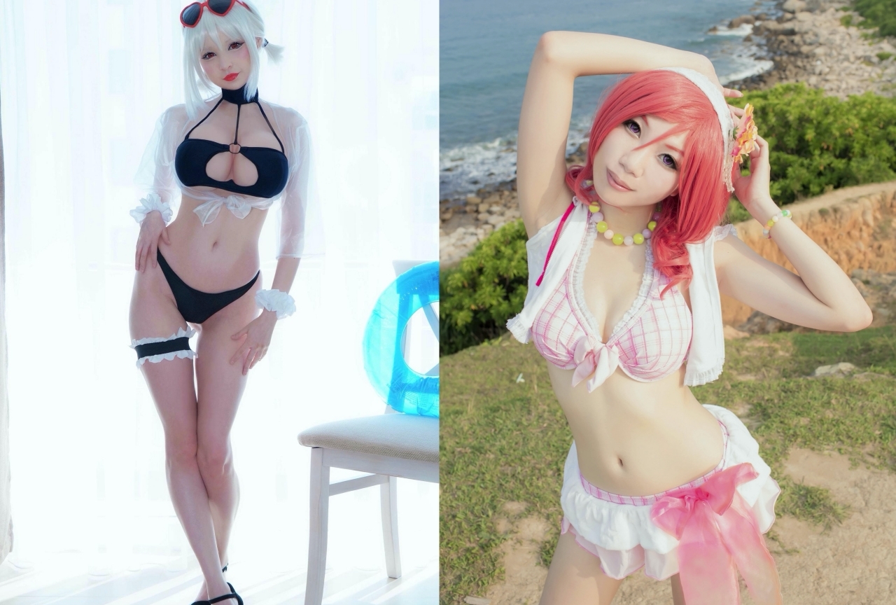 『ラブライブ！』『アズールレーン』『FGO』など水着キャラのコスプレ特集