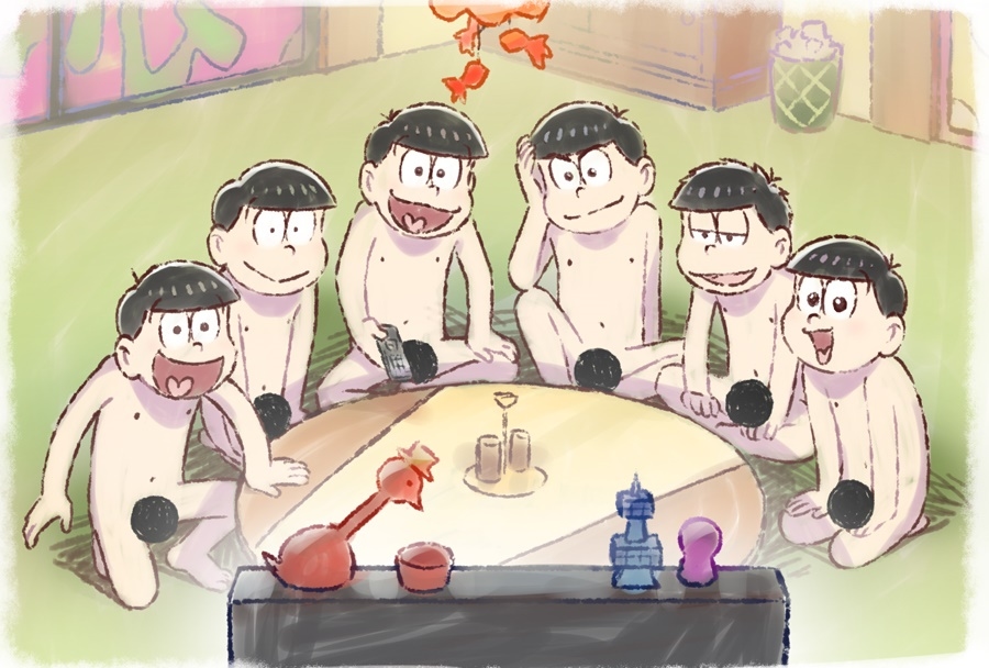 秋アニメ『おそ松さん』第3期“全裸待機”ビジュアル解禁