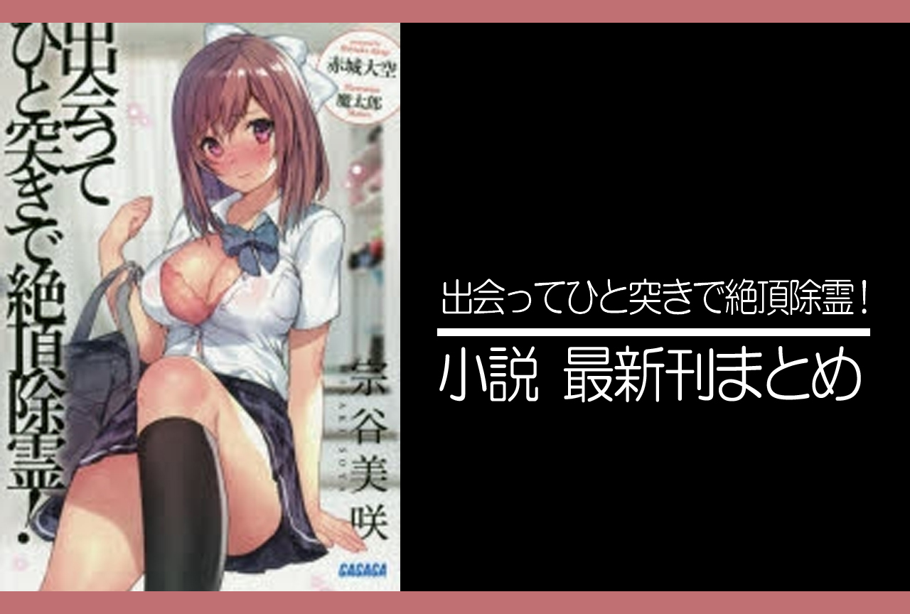 出会ってひと突きで絶頂除霊！｜小説最新刊（次は11巻）あらすじ・発売日まとめ