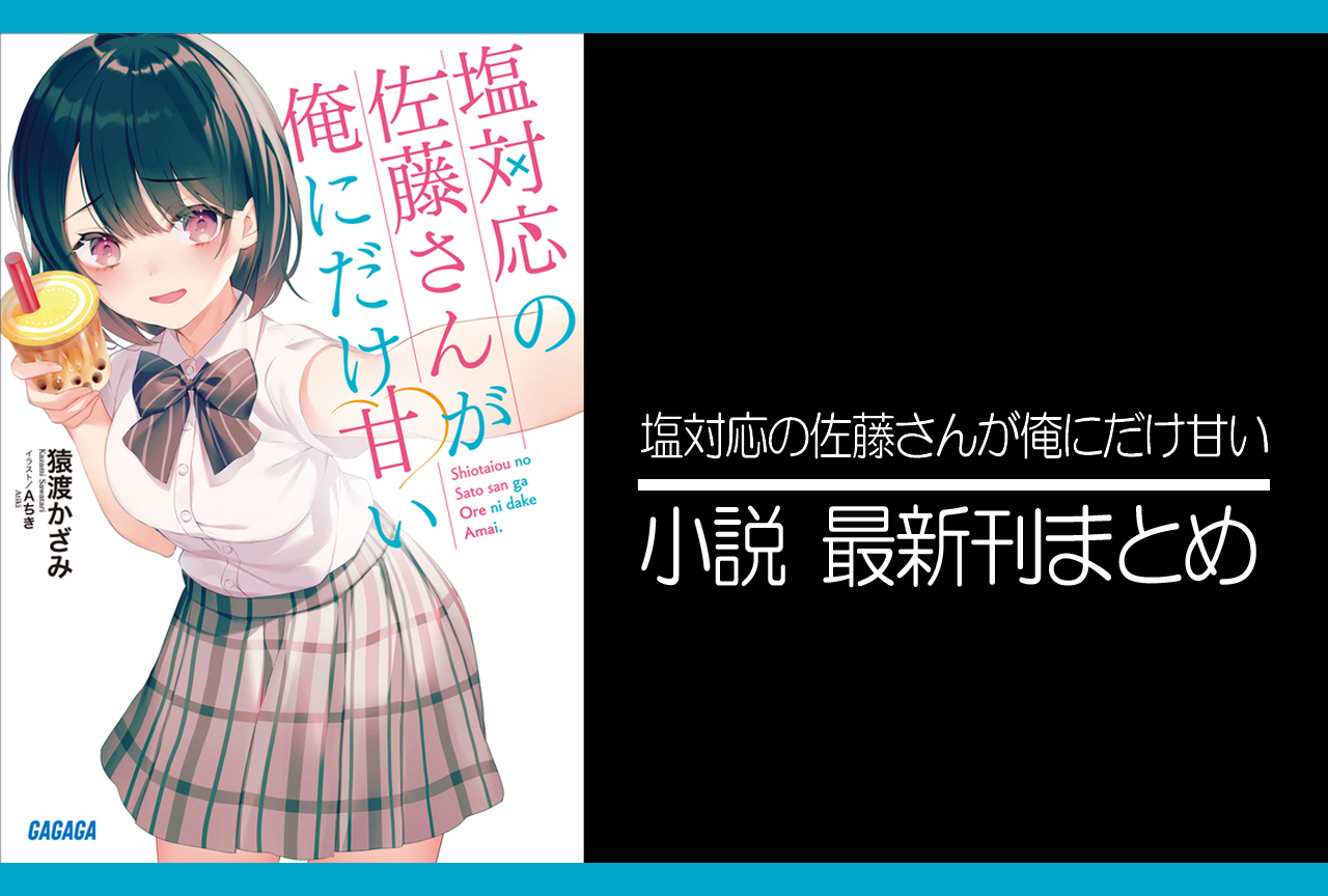 塩対応の佐藤さんが俺にだけ甘い｜小説最新刊（次は9巻）あらすじ・発売日まとめ