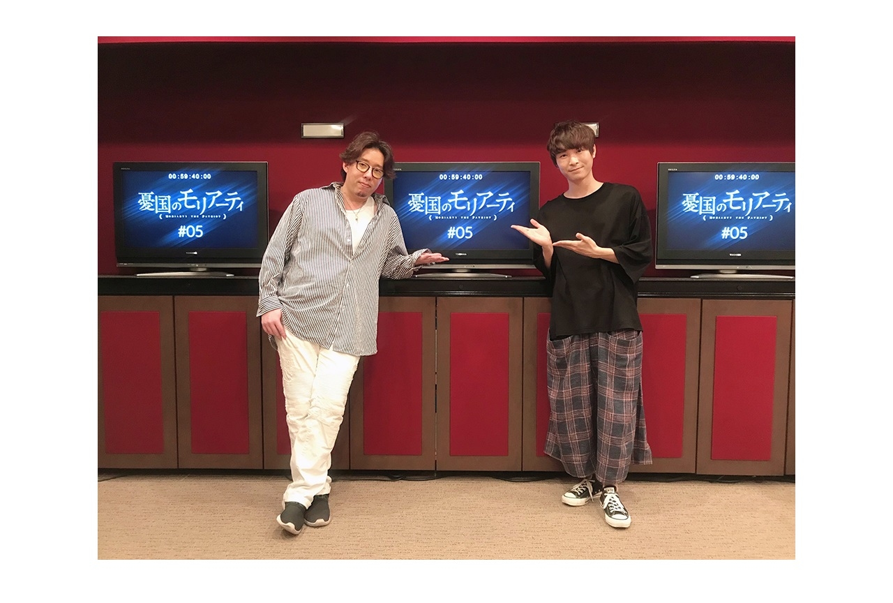 秋アニメ『憂国のモリアーティ』日野聡、上村祐翔よりコメント到着