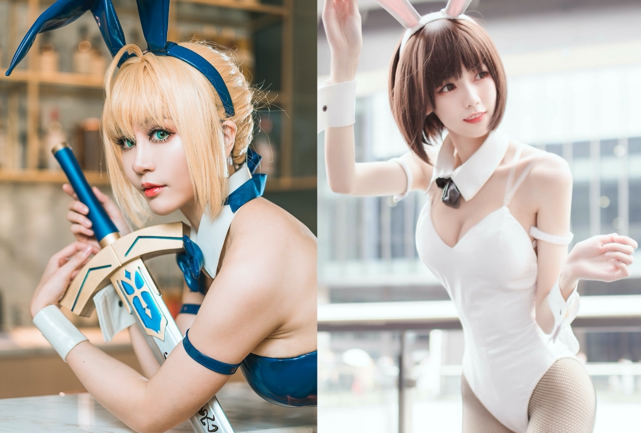 『冴えカノ』『FGO』『涼宮ハルヒ』などバニーガールコスプレ特集