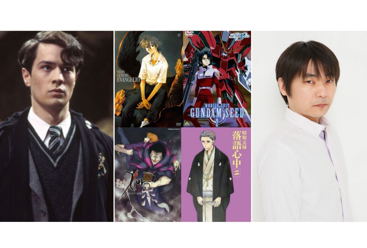 『ハリポタ 秘密の部屋』トムの吹き替え声優・石田彰の演じたアニメキャラ紹介【金曜ロードショー放送】