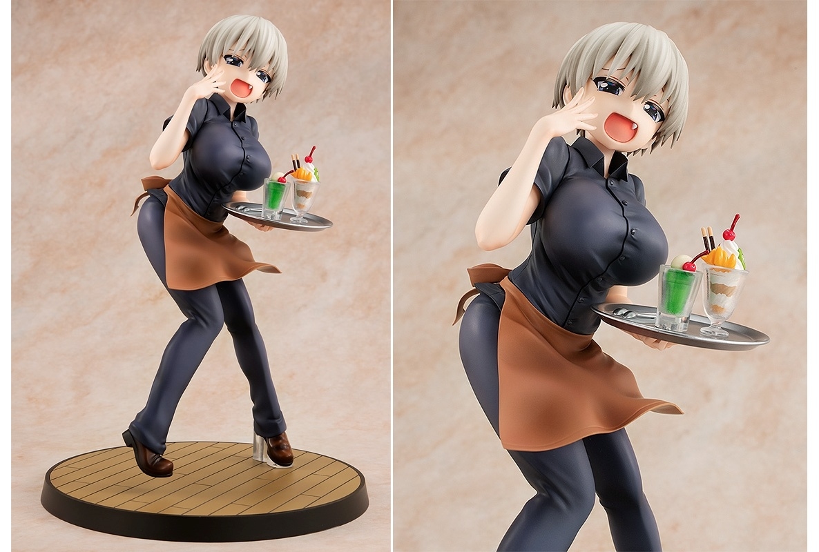『宇崎ちゃんは遊びたい！』より、宇崎花の原作版・喫茶アジアVer.がフィギュア化