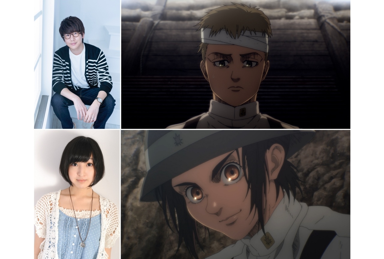 TVアニメ『進撃の巨人』に花江夏樹&佐倉綾音ら出演!