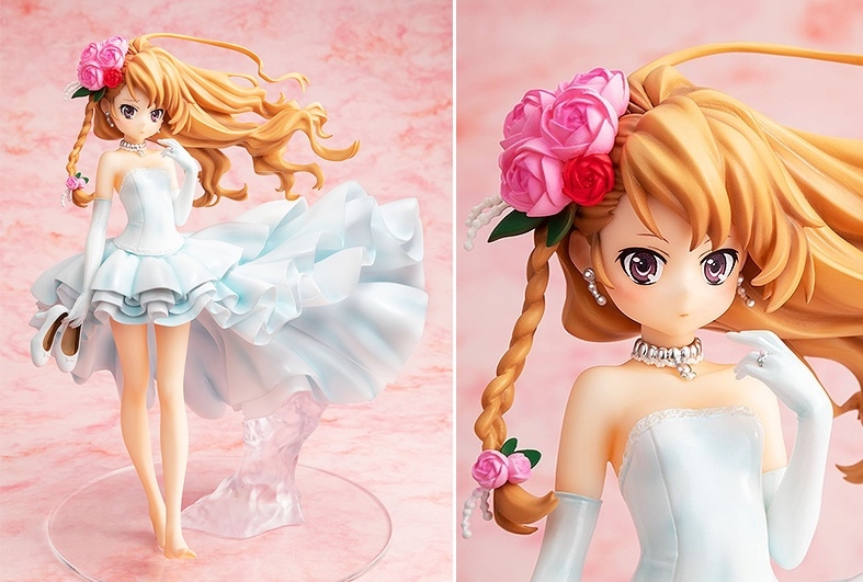『とらドラ！』ウェディングドレス姿の逢坂大河がフィギュア化