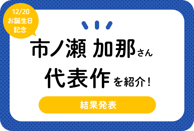 声優・市ノ瀬加那さん、アニメキャラクター代表作まとめ(2020年版)
