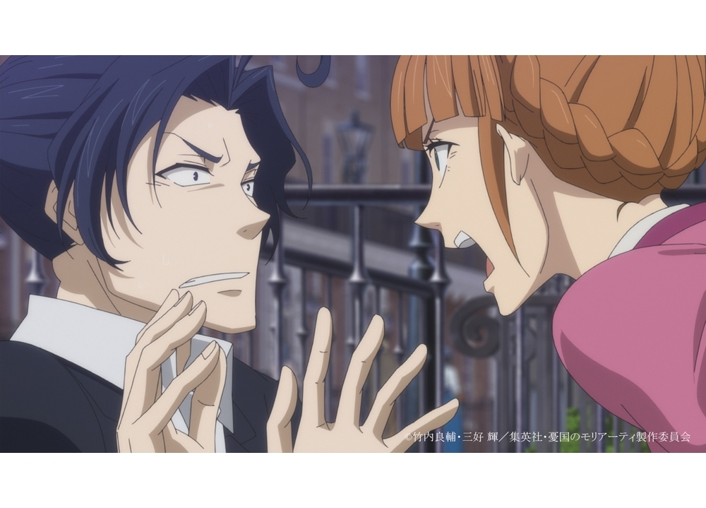 秋アニメ『憂国のモリアーティ』第8話の先行場面カット解禁!