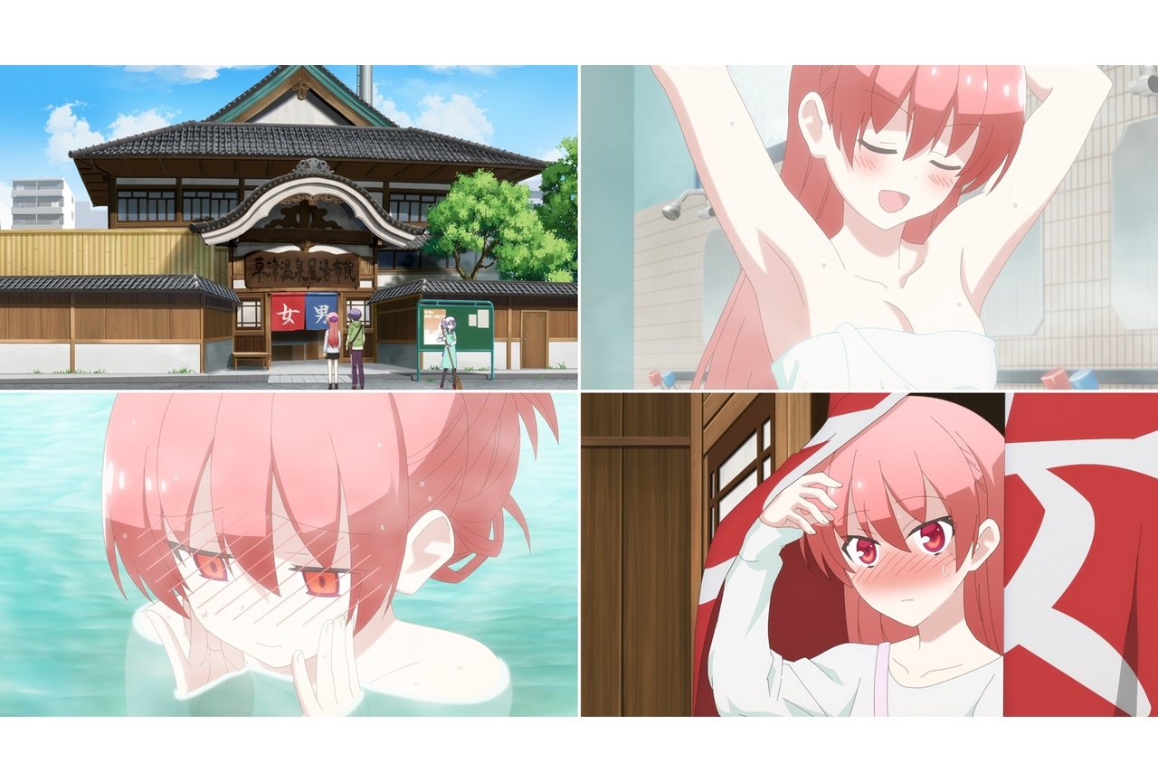 秋アニメ『トニカクカワイイ』」いい風呂の日記念！銭湯カット一挙公開