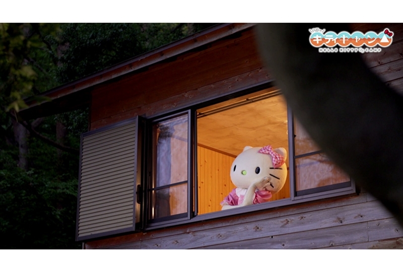 『ゆるキャン△』と『ハローキティ』のコラボ動画の第3話公開