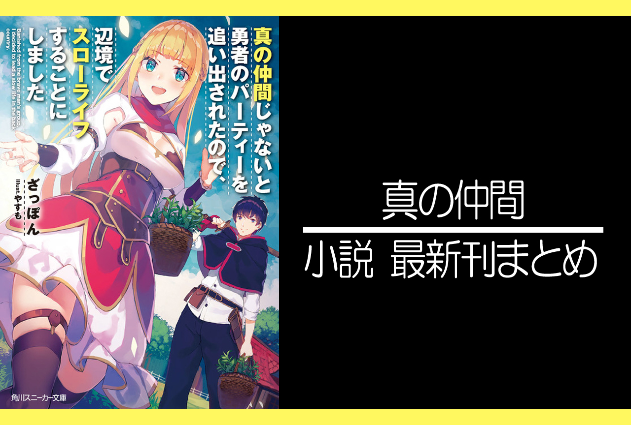 真の仲間｜小説最新刊（次は13巻）あらすじ・発売日まとめ