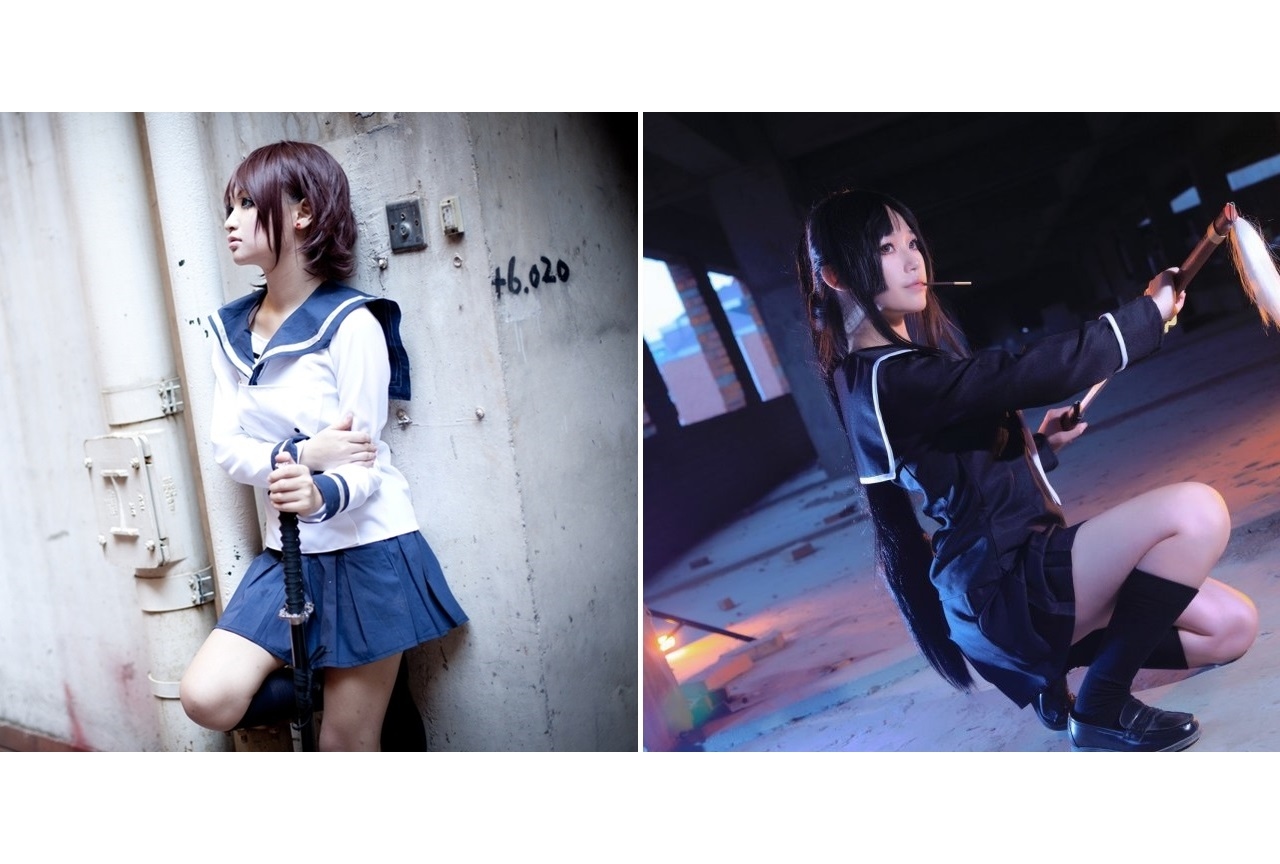 アニメ『喰霊-零-』諌山黄泉、土宮神楽のコスプレ特集