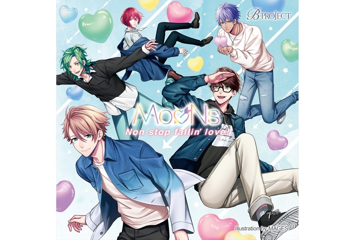 『B-PROJECT』MooNs 6th シングルジャケット公開【1/6発売】