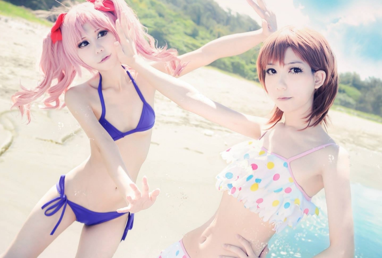 『東方Project』『境界の彼方』『超電磁砲』など水着キャラのコスプレ特集