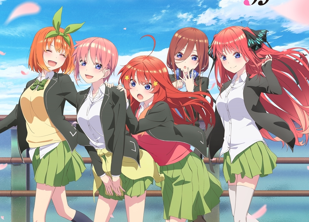 冬アニメ『五等分の花嫁∫∫』初回放送日は2021年1月7日に決定！