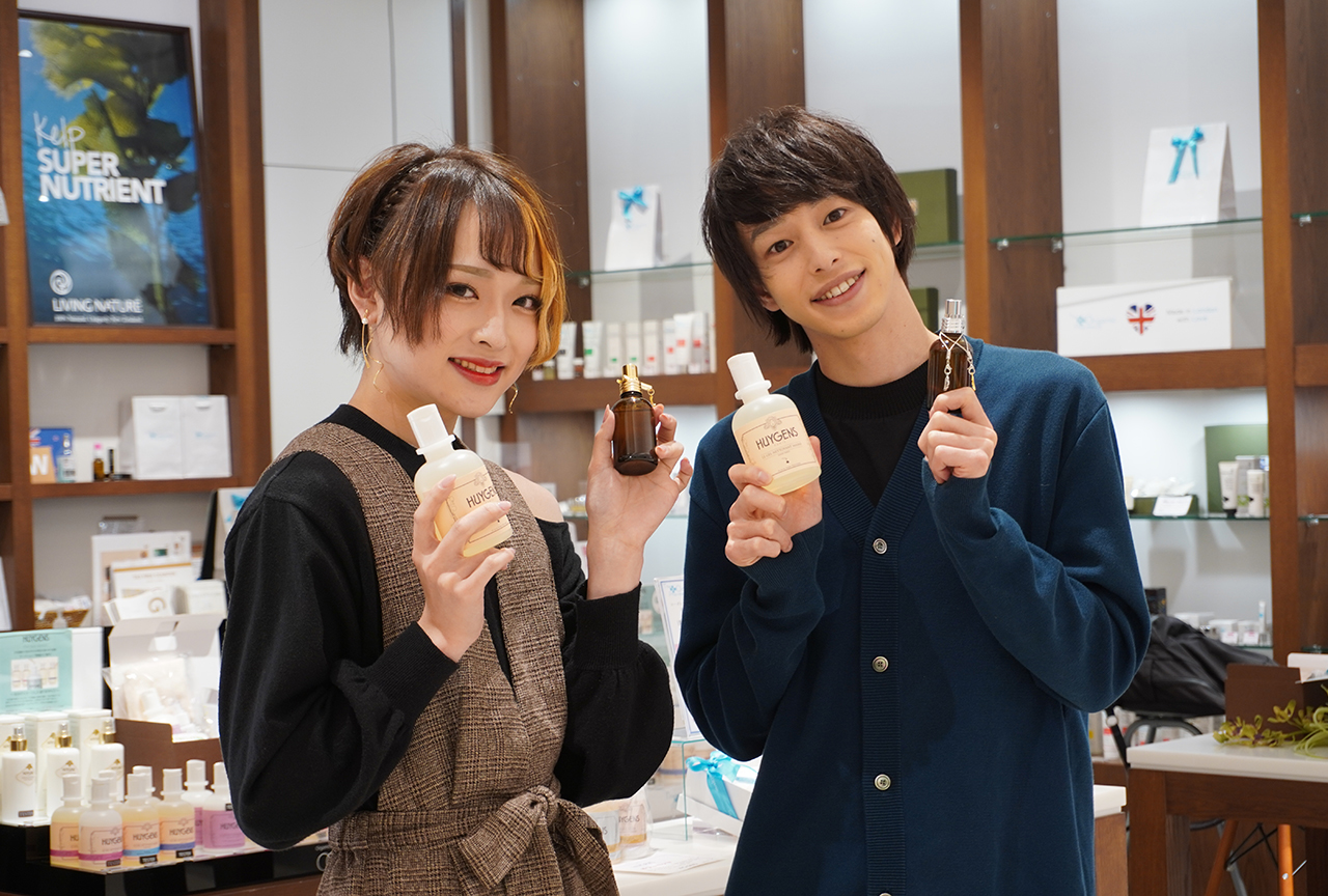 杉江大志&星元裕月が自分だけの香りづくりを体験/レポート&インタビュー