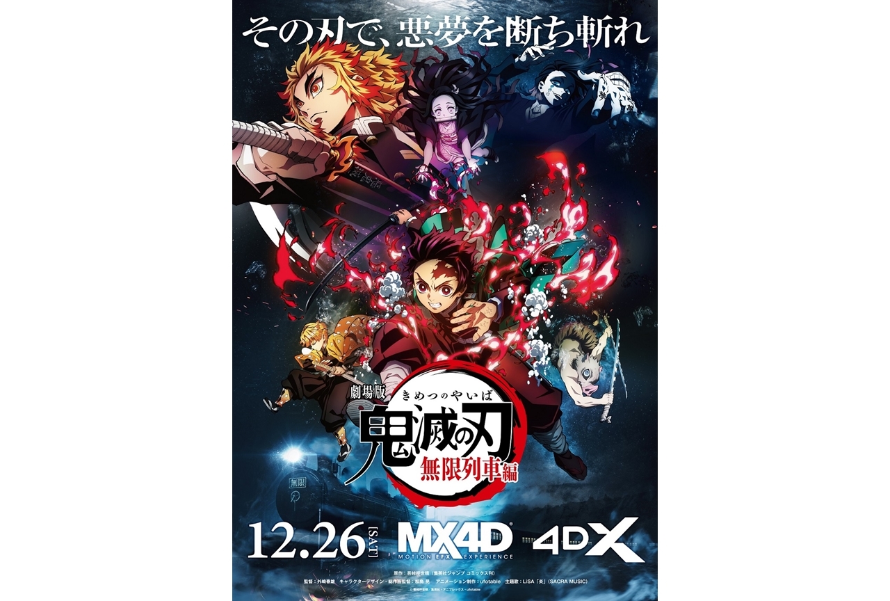 『劇場版「鬼滅の刃」無限列車編』累計興行収入300億円を突破
