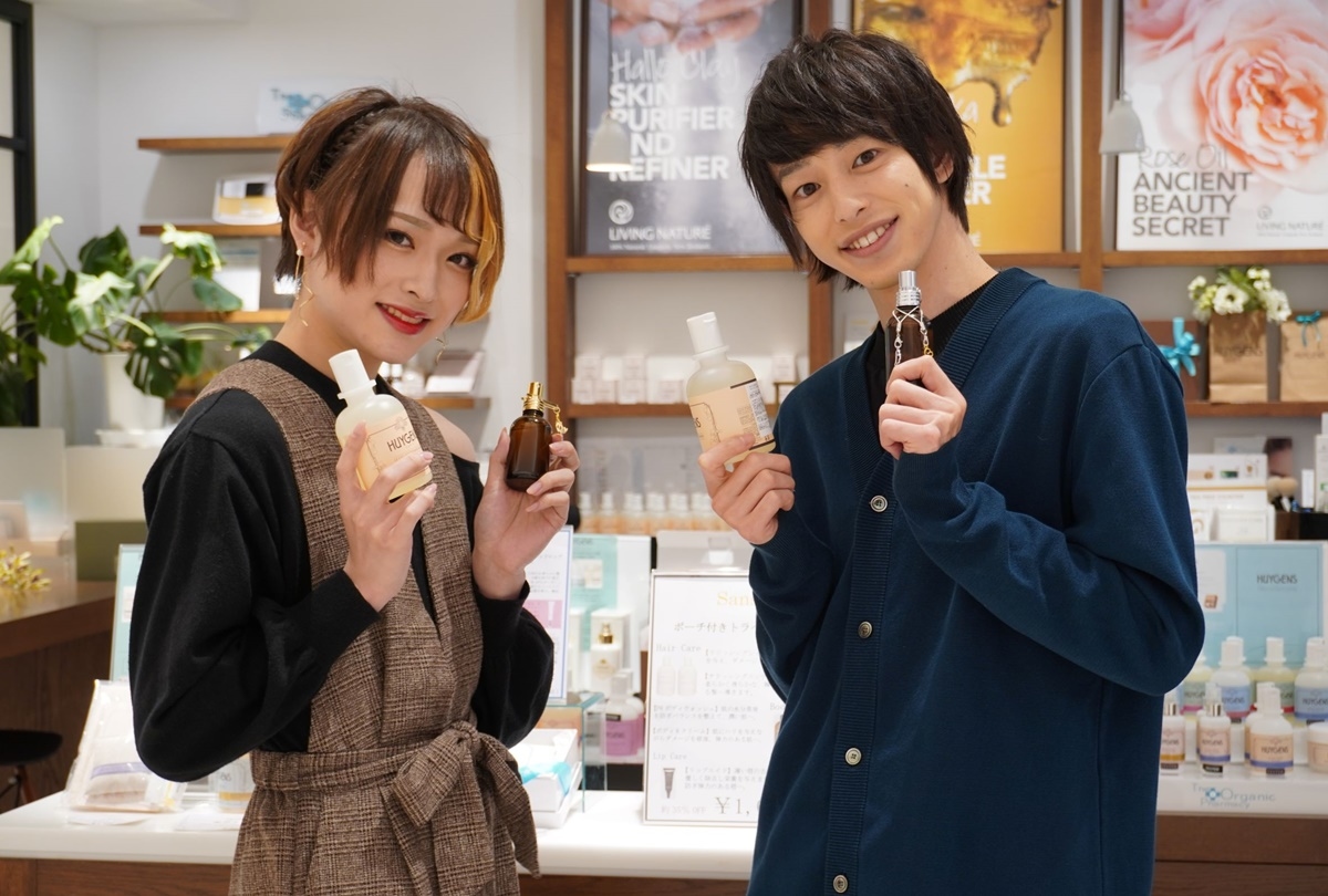 俳優・杉江大志と星元裕月がワークショップ『Laralufume』で香り作りを体験