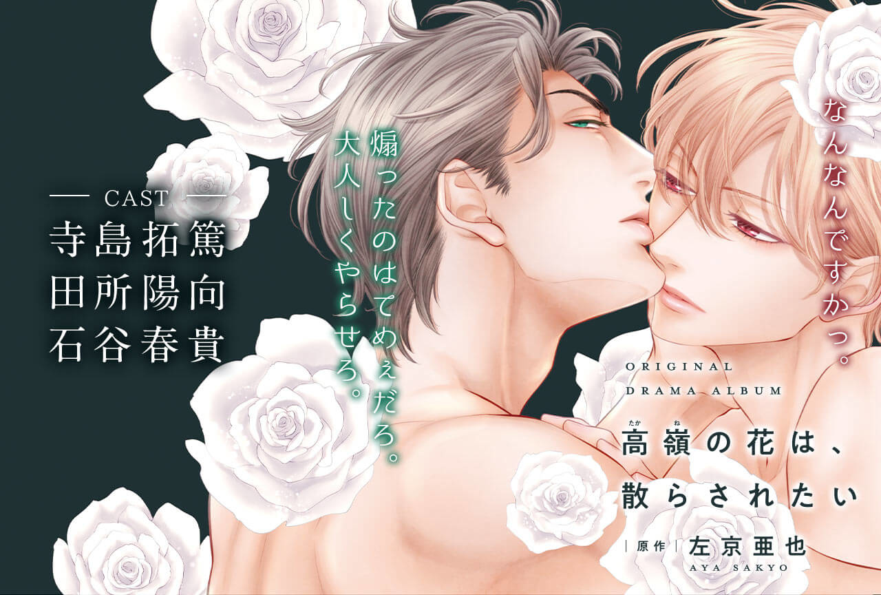 BLCD『高嶺の花は、散らされたい【オーディオドラマ】』（出演声優：寺島拓篤 田所陽向 石谷春貴 他）が配信開始！