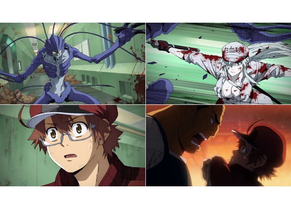 冬アニメ『はたらく細胞BLACK』第1話「喫煙、細菌、終わりの始まり。」の先行カット到着!