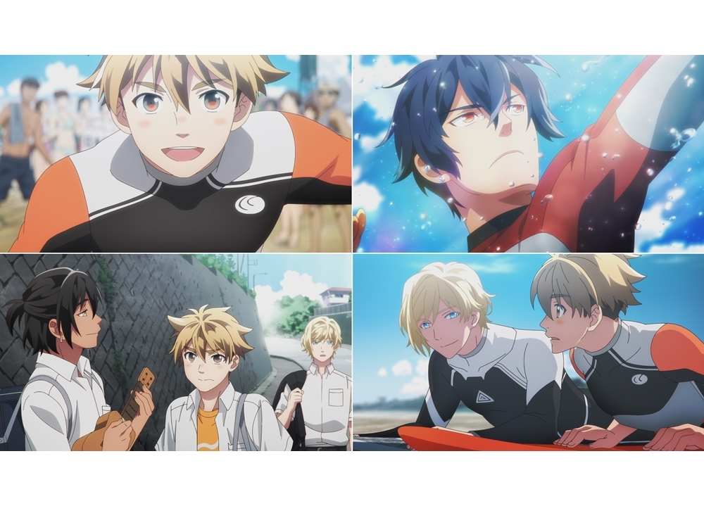 冬アニメ『WAVE!!～サーフィンやっぺ!!～』第1波「サーフィンやっぺ！！」の先行カット到着！