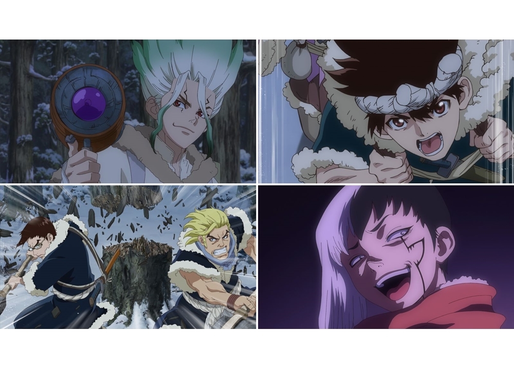 冬アニメ『Ｄｒ．ＳＴＯＮＥ』第2期：第2話「HOT LINE」の先行カット公開！