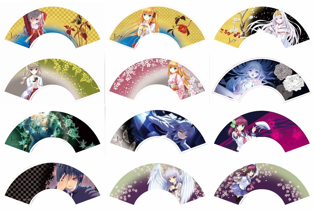 『Charlotte』他キャラデザイン扇子がアニメイト通販に登場