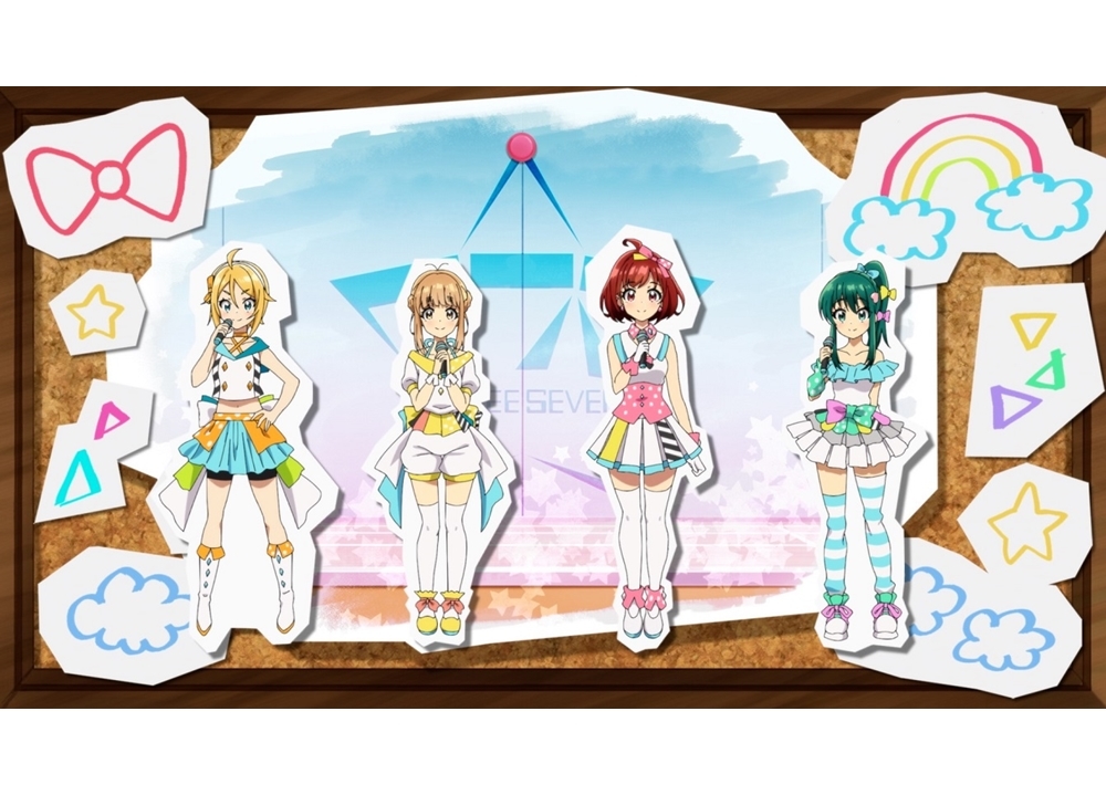 完全新作アニメ『ナナシス』キャラクター舞台挨拶映像が3週連続上映決定！