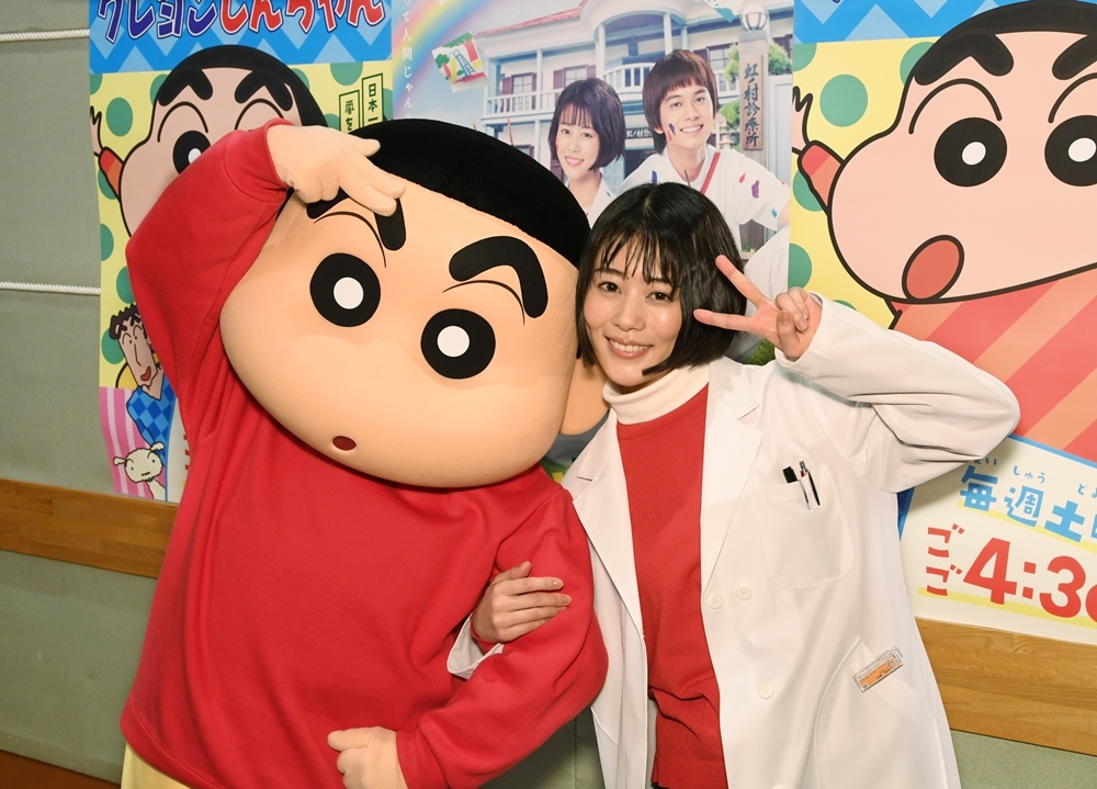 TVアニメ『クレヨンしんちゃん』2/13にドラマ『にじいろカルテ』とのコラボエピソードを放送！