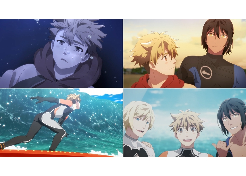 冬アニメ『WAVE!!～サーフィンやっぺ!!～』第5波「あの波を越えて」の先行場面カット公開！