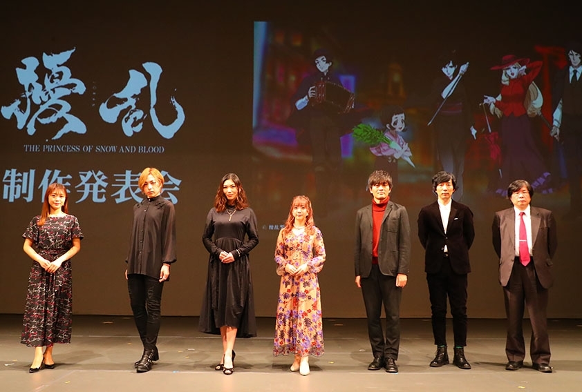 三森すずこ、蒼井翔太ら出演声優が集結した春アニメ『擾乱』制作発表会レポート