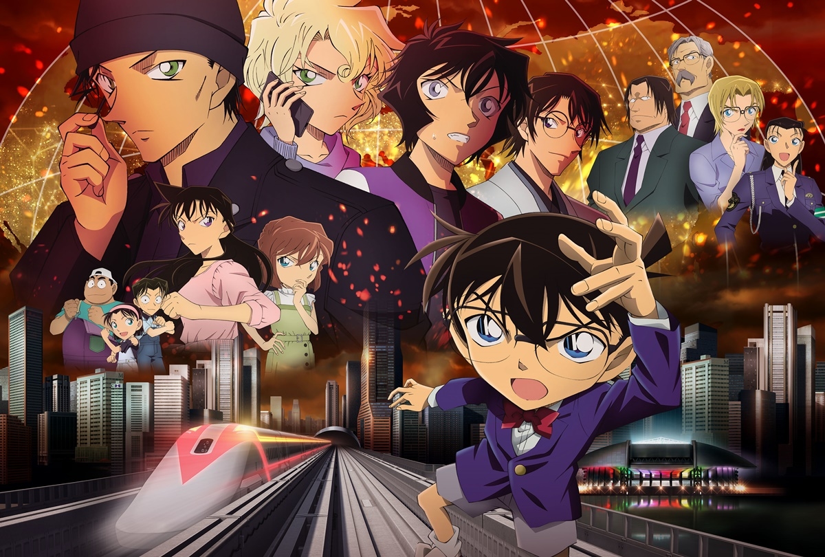 『名探偵コナン 緋色の弾丸』世界同時公開 決定／各国“水平線上の探偵”が集結