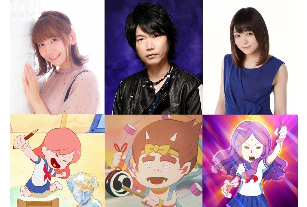 3月配信アニメ『おしえて北斎！』和氣あず未、小西克幸、若井友希 キャスト情報ほか解禁