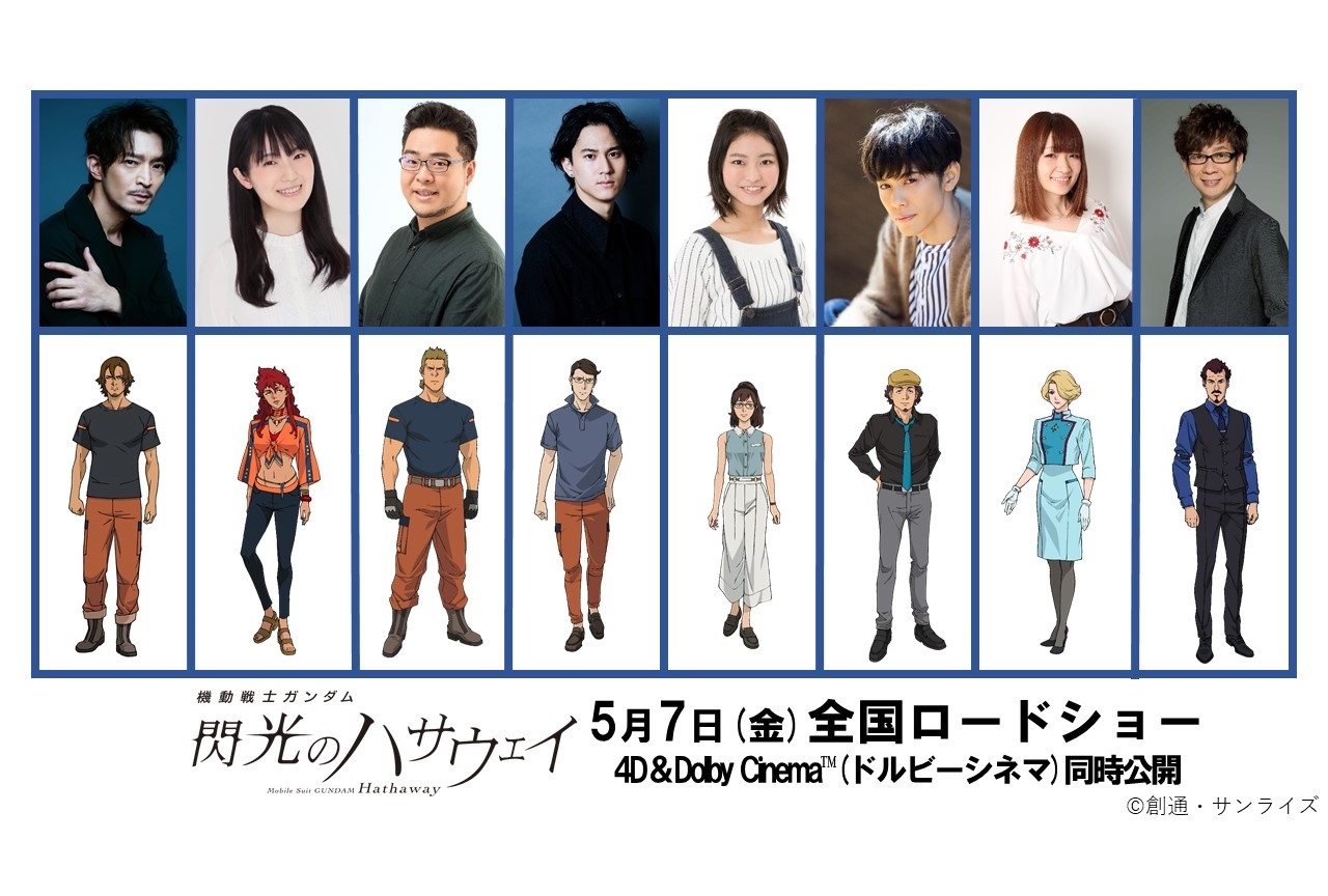 アニメ映画『機動戦士ガンダム 閃光のハサウェイ』津田健次郎ら追加声優発表