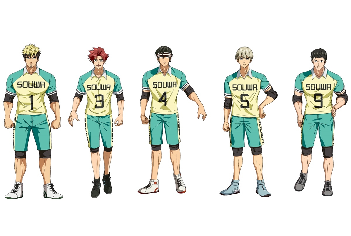 春アニメ『灼熱カバディ』安元洋貴 他、奏和高校カバディ部キャスト解禁