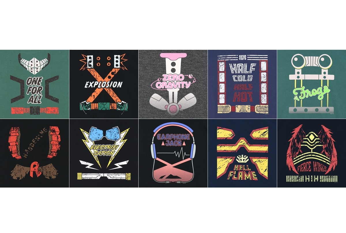 【ACOS】ヒロアカ オーバーサイズTシャツ（全10種）発売決定