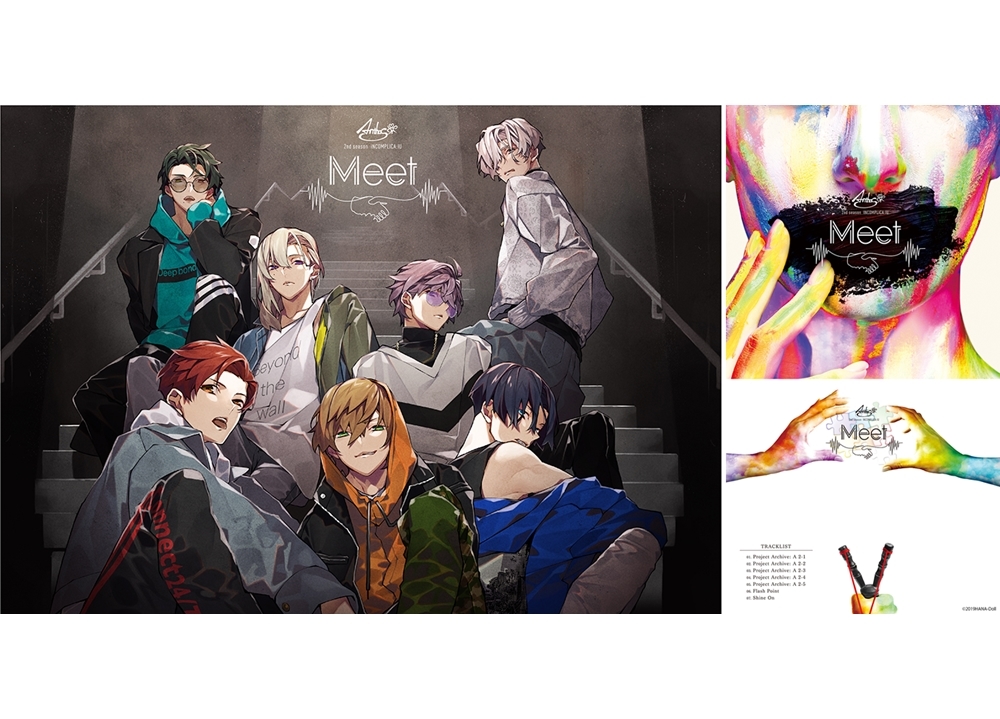 『華Doll*』2ndシーズンよりAnthos* 1stアルバムのトラックリストとジャケットビジュアル解禁！