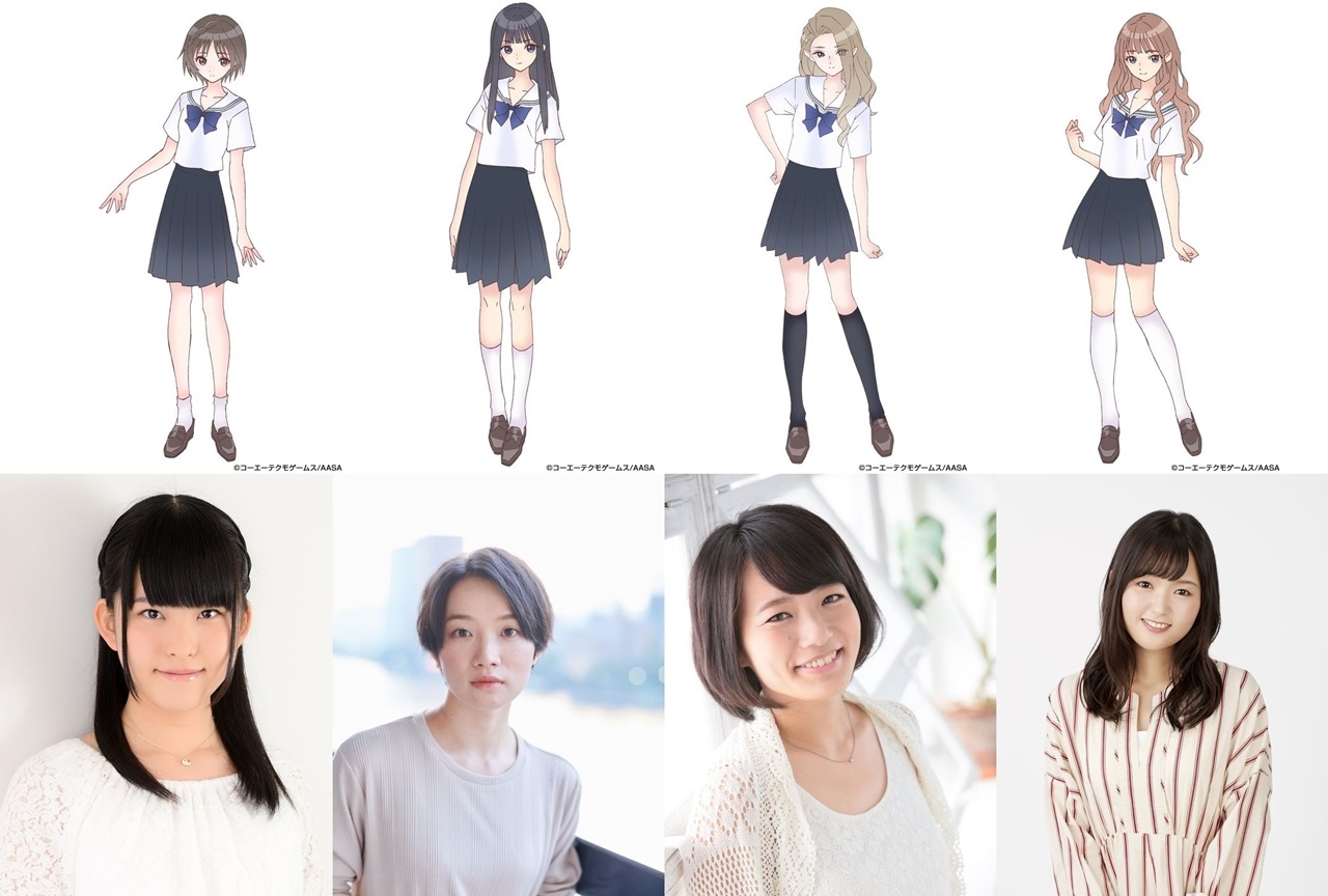 春アニメ『BLUE REFLECTION RAY/澪』石見舞菜香ら声優陣コメント到着