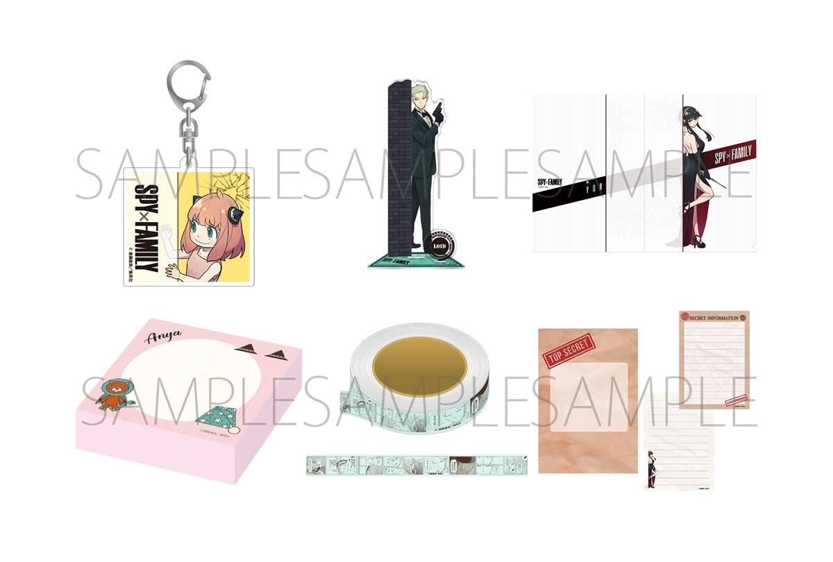 『SPY×FAMILY』アニメイト限定キャラクターグッズが発売中
