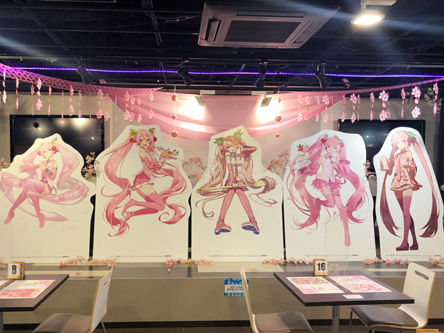 『桜ミク』コラボレカフェが、グッドスマイル×アニメイトカフェ秋葉原・大阪日本橋で好評開催中！