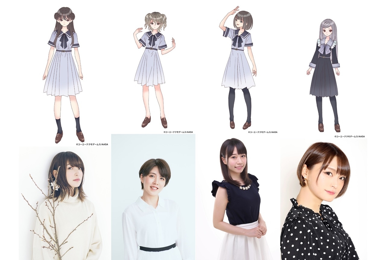 春アニメ『BLUE REFLECTION RAY/澪』上田麗奈ら声優陣コメント到着