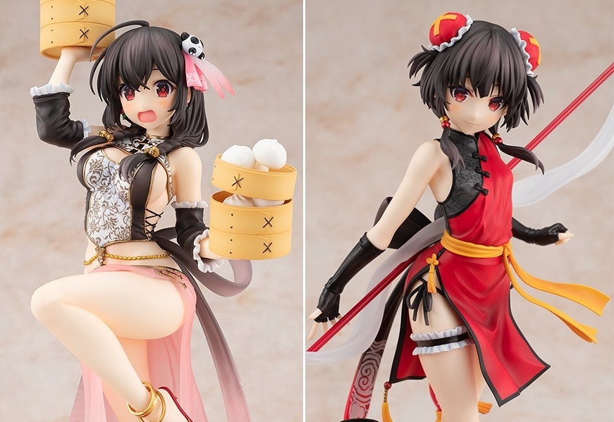 『このすば』原作版ゆんゆん＆めぐみんがチャイナドレス姿でフィギュア化