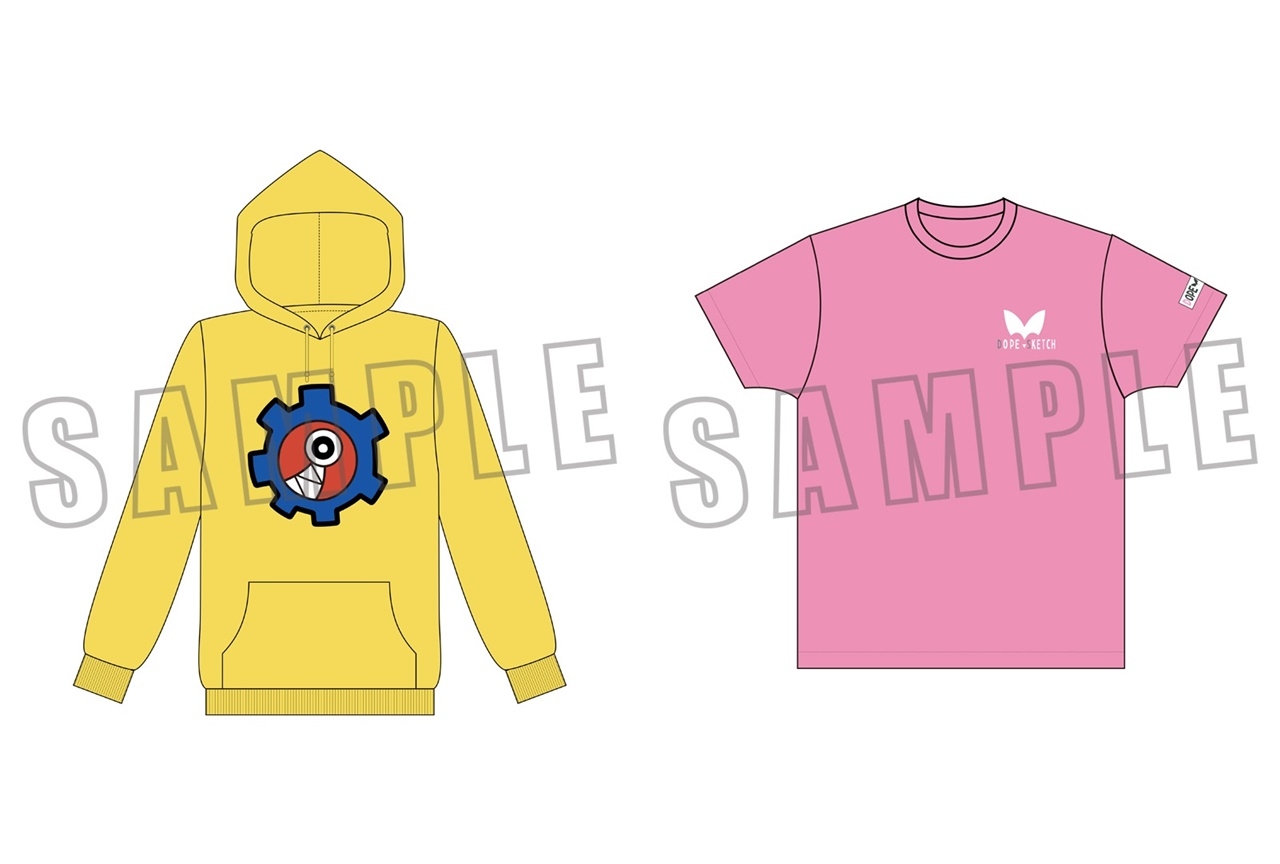 冬アニメ『SK∞ エスケーエイト』パーカー他がアコスより発売決定